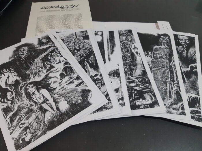 PORTFOLIO AURALEÓN. LOS PÓSTERS DE VAMPUS. imagen 5