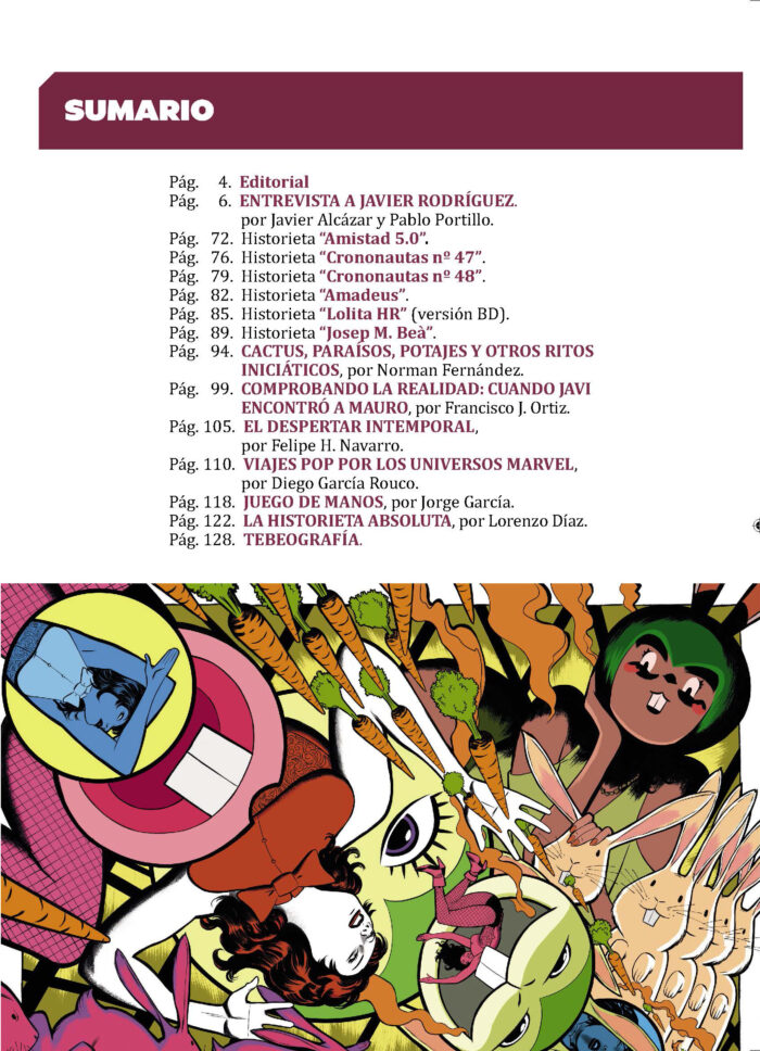 AUTORES DE CÓMIC Nº 5 – JAVIER RODRÍGUEZ imagen 3