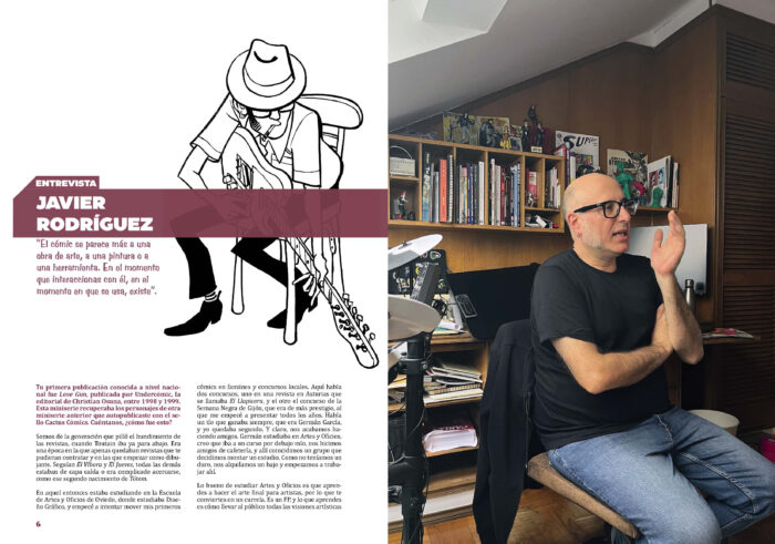 AUTORES DE CÓMIC Nº 5 – JAVIER RODRÍGUEZ imagen 4