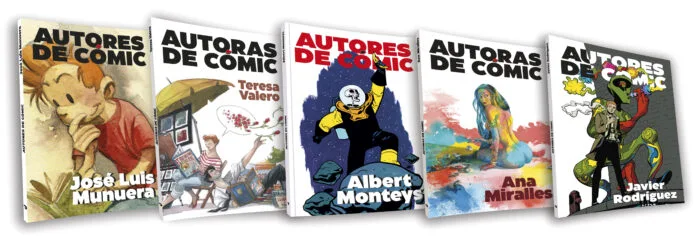 PACK AUTORES DE COMIC 1 A 5