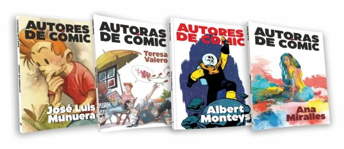 PACK REVISTA AUTORES DE CÓMIC 1 A 4